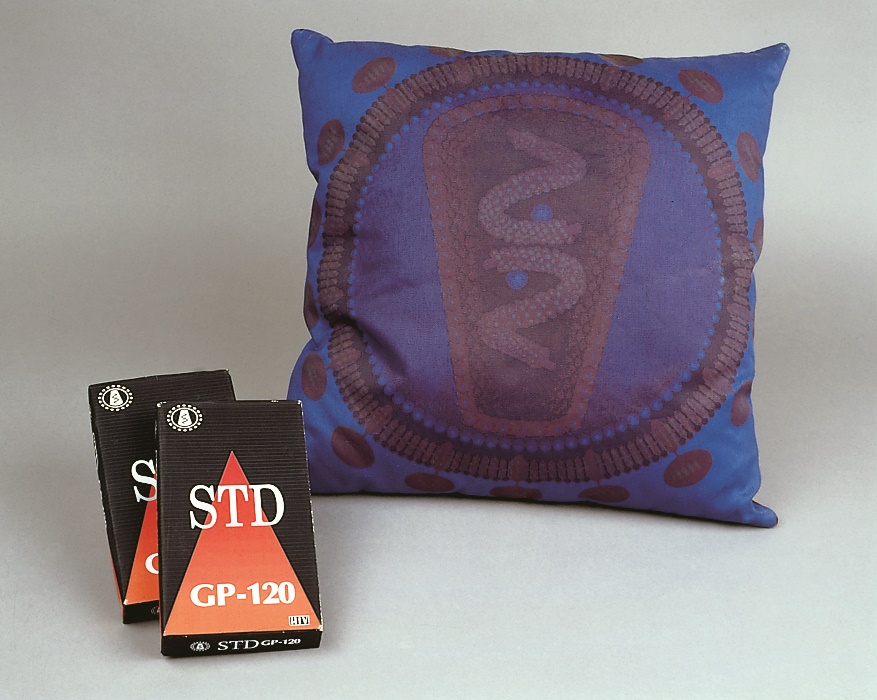 GALA Committee, HIV Pillow with STD Video Sleeves 