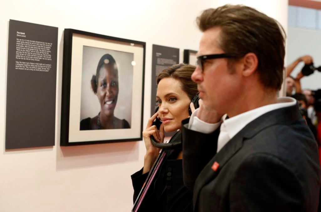 Angelina Jolie and Brad Pitt. Courtesy Getty Images.