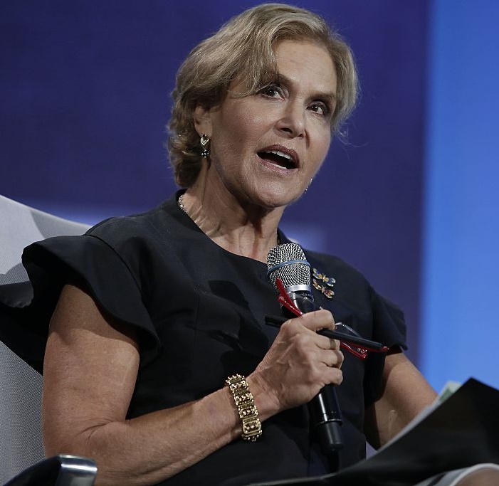 Rockefeller Foundation President Judith Rodin speaks during the Clinton Global Initiative annual meeting September 28, 2015 in New York. Photo Joshua Lott/AFP/Getty Images.