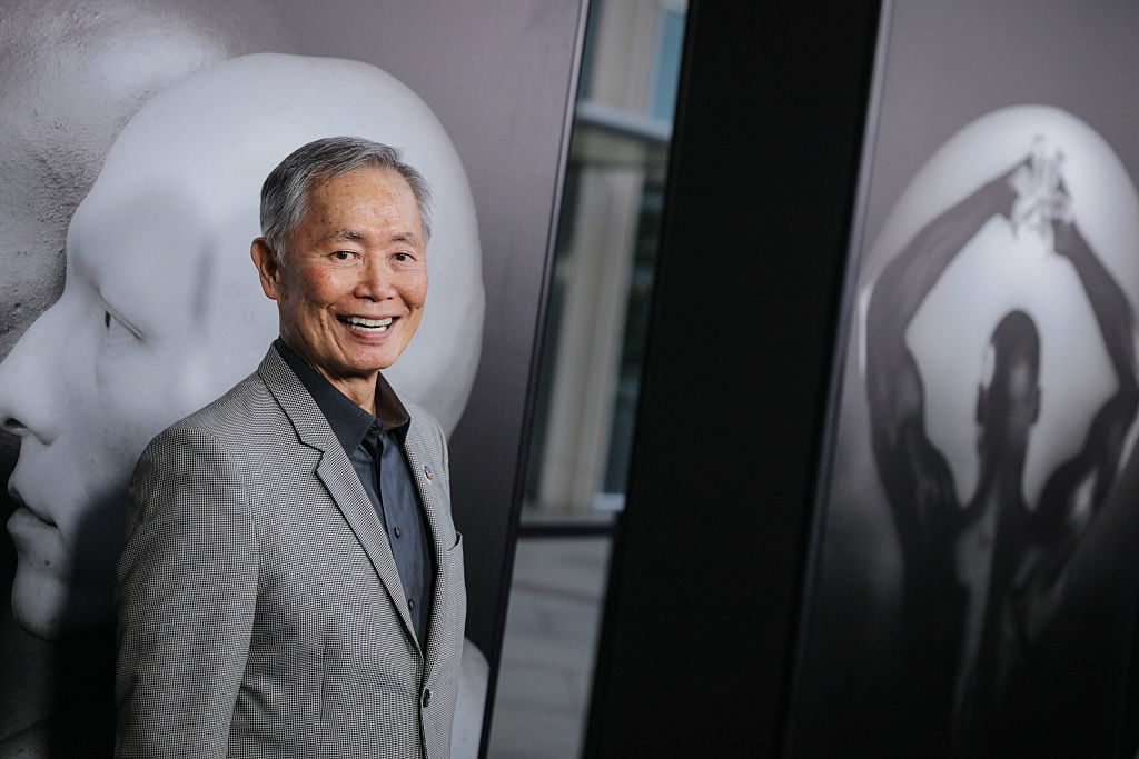 Actor George Takei at the premiere of Mapplethorpe: Look at the Pictures. Courtesy of Jason Kempin/Getty Images.