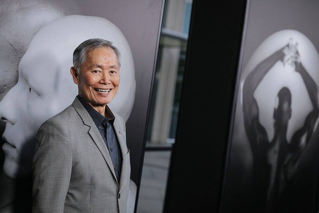 Actor George Takei at the premiere of Mapplethorpe: Look at the Pictures. Courtesy of Jason Kempin/Getty Images.