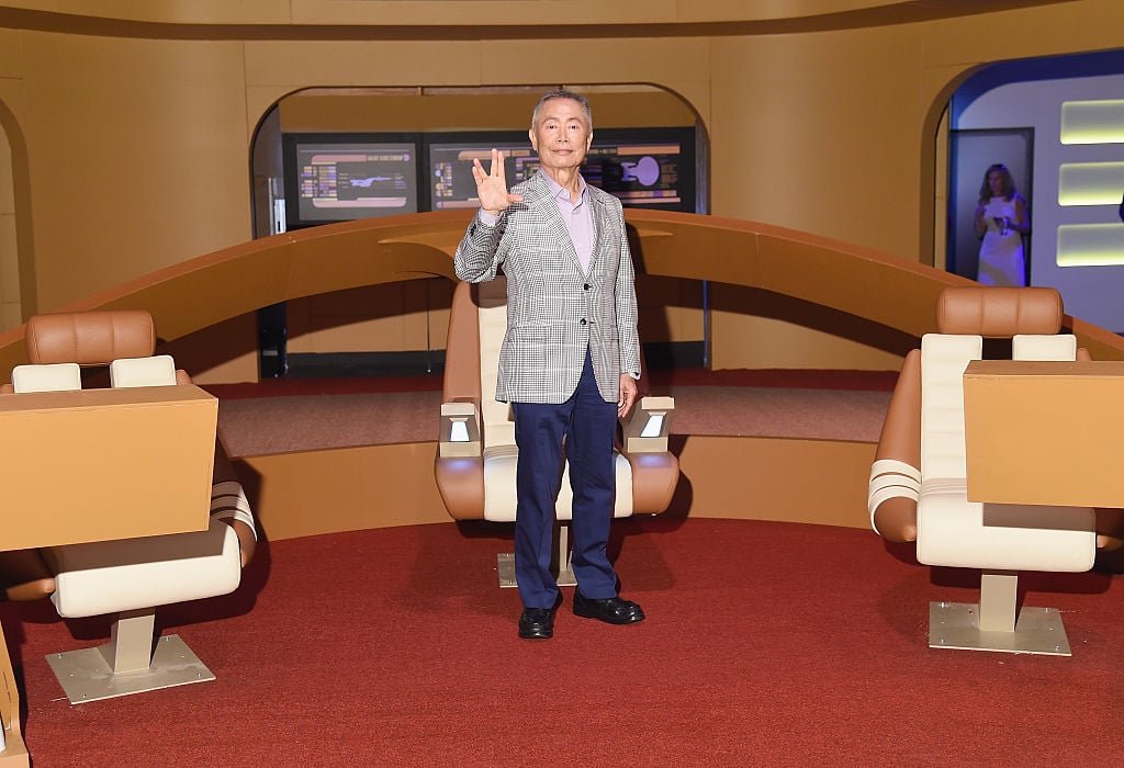 George Takei attends the Star Trek: The Star Fleet Academy Experience at Intrepid Sea-Air-Space Museum on June 30, 2016 in New York City. Courtesy of Michael Loccisano/Getty Images.