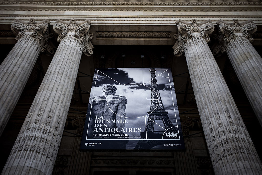 Biennale des Antiquaires at the Grand Palais, in Paris. Courtesy Philippe Lopez / AFP/Getty Images
