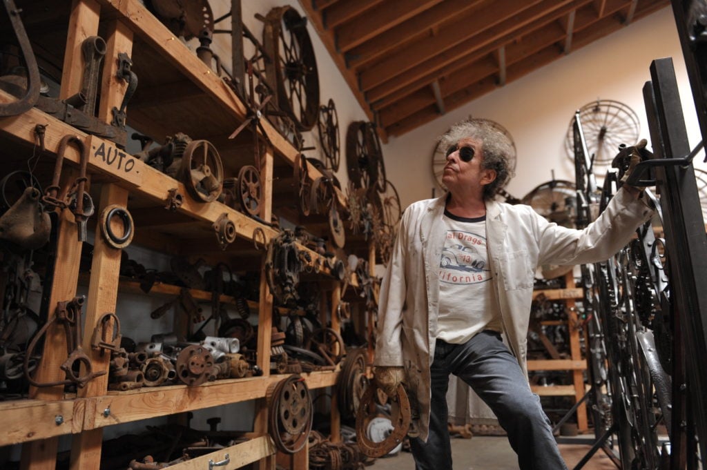 Bob Dylan, in his Santa Monica studio, 2013. Photo © John Shearer