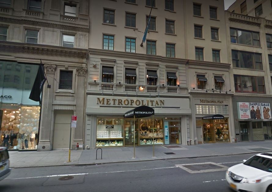 Metropolitan Fine Arts and Antique Store. Courtesy Google Maps.
