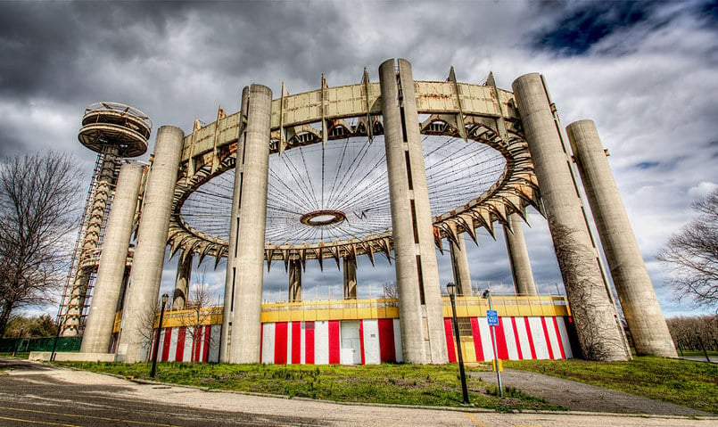The New York State Pavilion. Courtesy of the City Reliquary. 