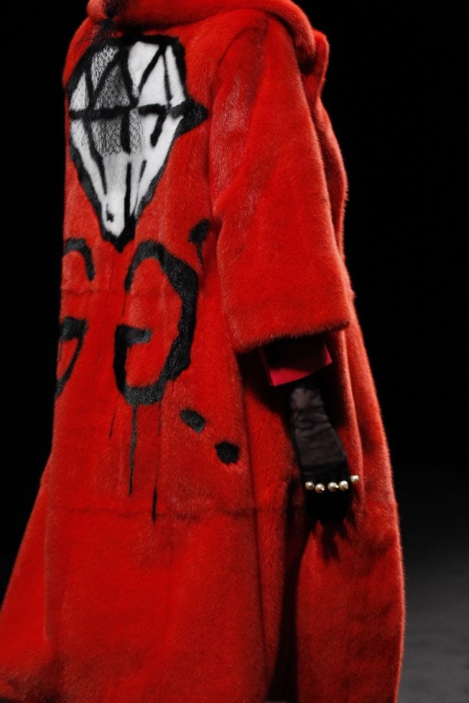GUCCI's collaboration with GucciGhost for the Fall/Winter collection. Courtesy GUCCI. Photo by Kevin Tachman.