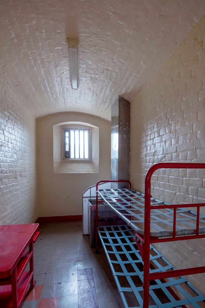  Oscar Wilde’s cell at Reading Prison. Photo Morley von Sternberg. 