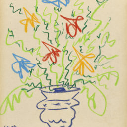 Pablo Picasso, Pot of Flowers II. Courtesy of the Oak Spring Garden Library.