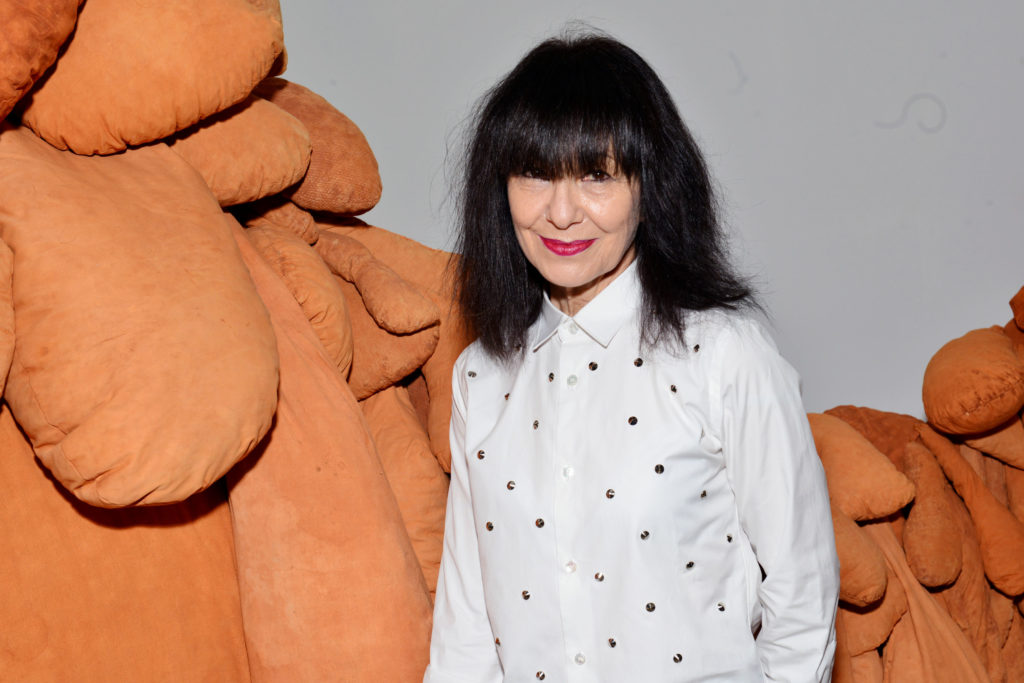 RoseLee Goldberg at the Rubell Family Collection on December 1, 2015. ©Patrick McMullan. Courtesy of Jared Siskin/PMC.