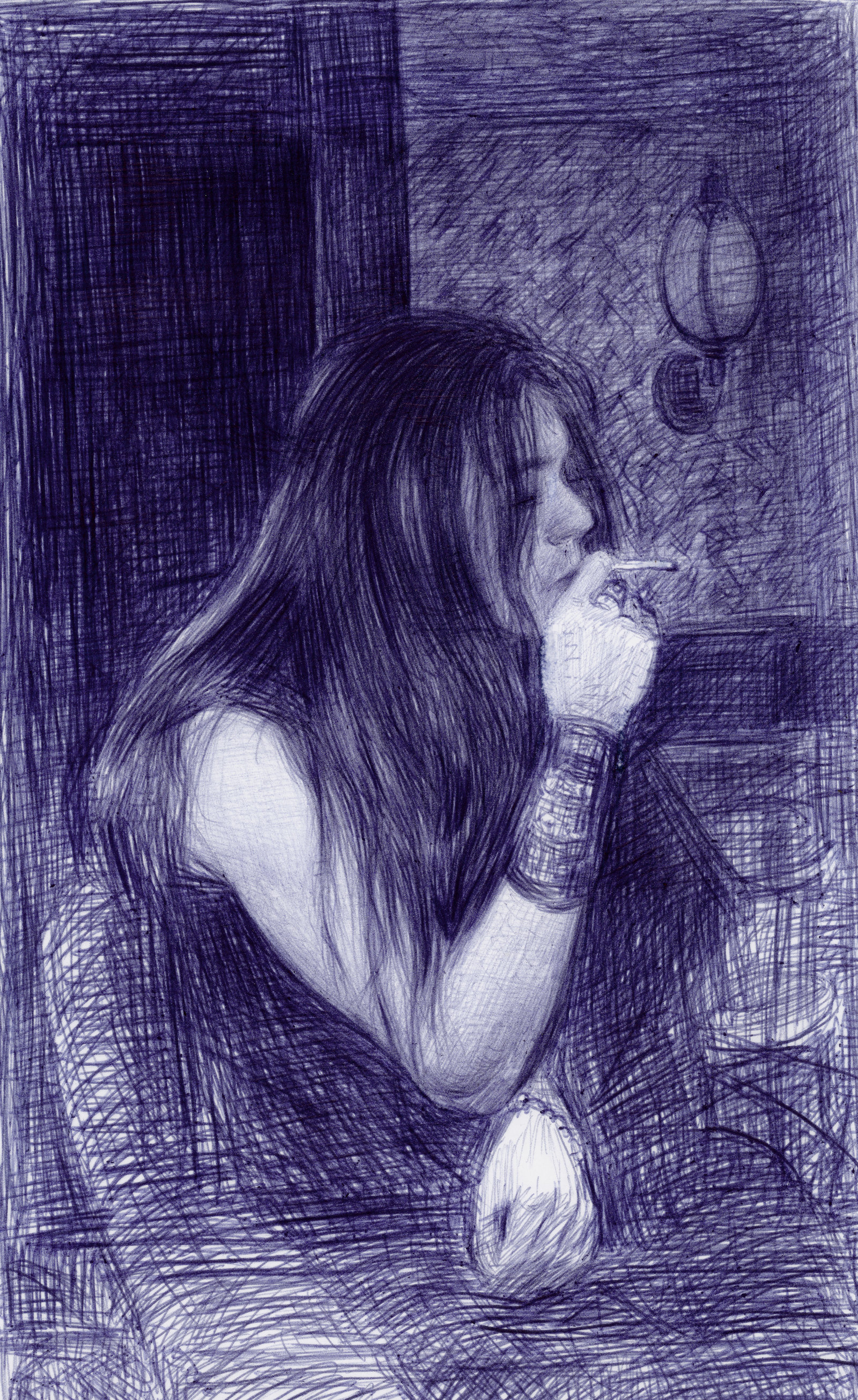 Steven Shearer, <em>Smoke</em> (2005). Courtesy of Laurence & Patrick Seguin and the Brant Foundation Art Study Center, Greenwich, Connecticut. 