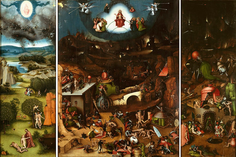 Hieronymus Bosch. The Last Judgment. Courtesy of Museo Nacional del Prado.