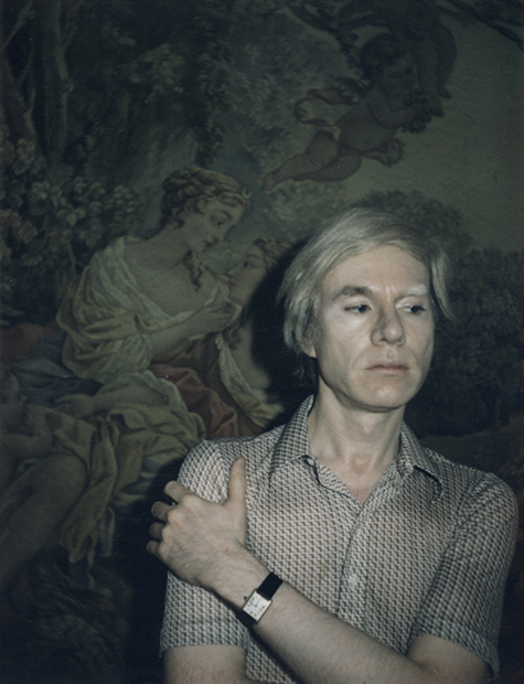 Andy Warhol wore a Cartier "Tank" watch. Photo: courtesy Cartier.
