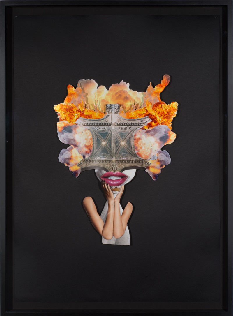 Rashaad Newsom, <em>Bedroom Eyes</em> (2015). Newsome is one of the nominees for the PULSE Prize at PULSE Miami Beach 2016. Courtesy of De Buck Gallery.