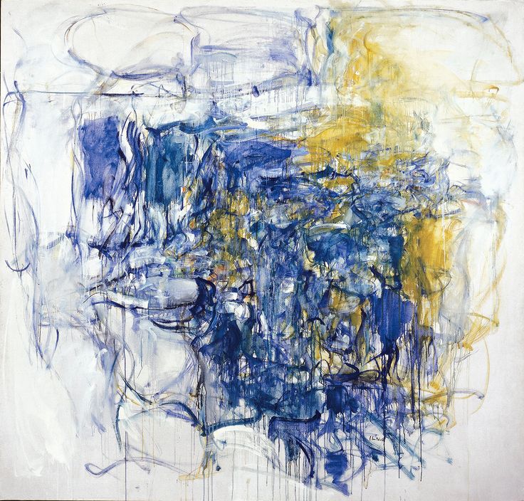 Joan Mitchell, <em>Hudson River Day Line</em> (1955). Collection of the McNay Art Museum. © Estate of Joan Mitchell.