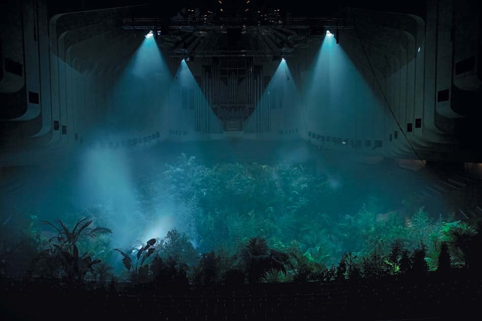 Pierre Huyghe, A Forest of Lines (July 2008). An event at Sydney Opera House. © Pierre Huyghe. Photo Courtesy: Paul Green/Nasher Sculpture Center.