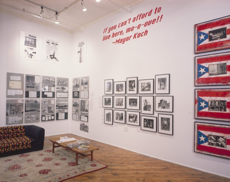 Martha Rosler, <em>installation view</em>. Courtesy Dia:Foundation.