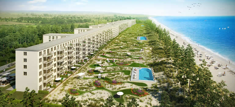 Rendering of the Prora Solitaire redevelopment. Photo courtesy of Metropole Marketing.