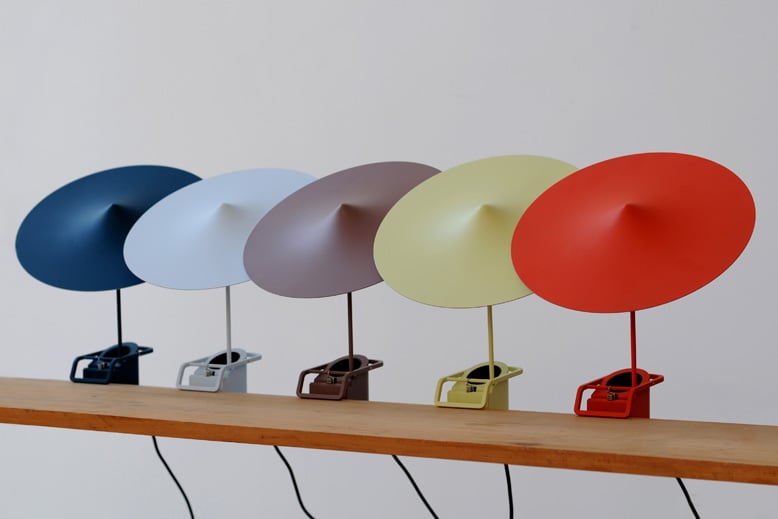 Clamp lamp, Wästberg, Sweden (2015). Courtesy the designer.