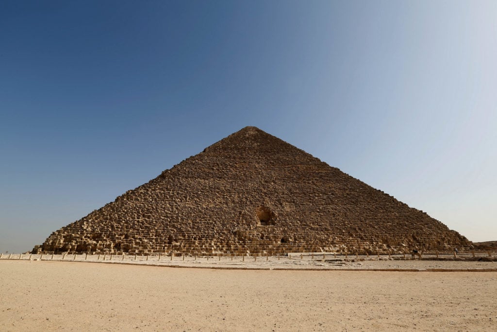 Khufu, the Great Pyramid of Giza. Courtesy of ScanPyramids mission.