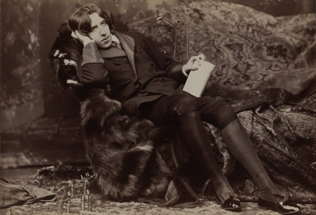 Napoleon Sarony (1821-1896), Portrait of Oscar Wilde #15 (1882). ©Library of Congress, Washington.