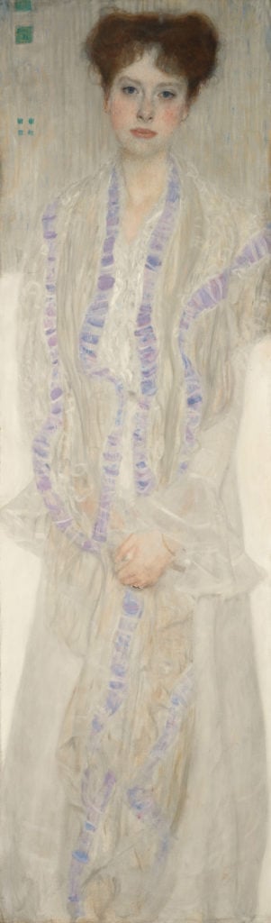 Gustav Klimt <i>Portrait of Gertha Loew</i> (1902). Courtesy of the Neue Galerie./the Lewis Collection 