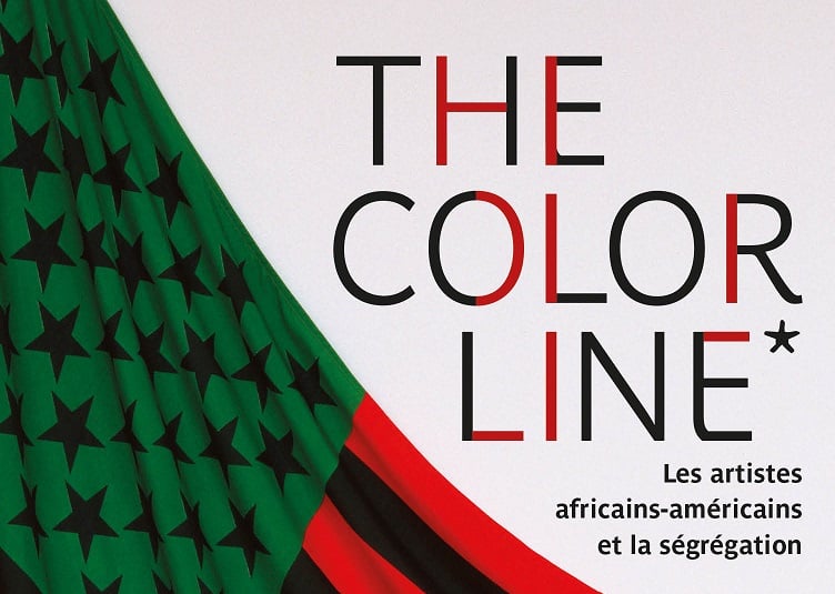 Poster for The Color Line at Musée du Quai Branly. Photo courtesy Musée du Quai Branly