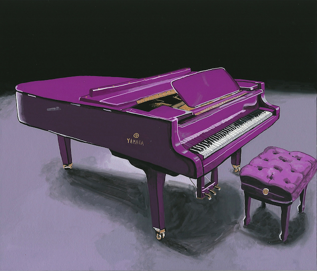 Libby Black, <em>Prince Piano</em>. Courtesy of the Minnesota Street Project