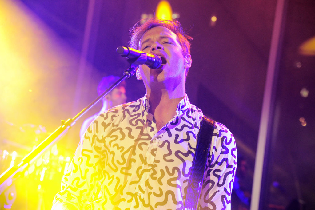 St. Lucia performs at the Armory Party at the Museum of Modern Art. Courtesy of Owen Hoffmann, © Patrick McMullan.