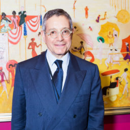 Jeffrey Deitch at the Armory Show VIP Preview. Courtesy of BFA.