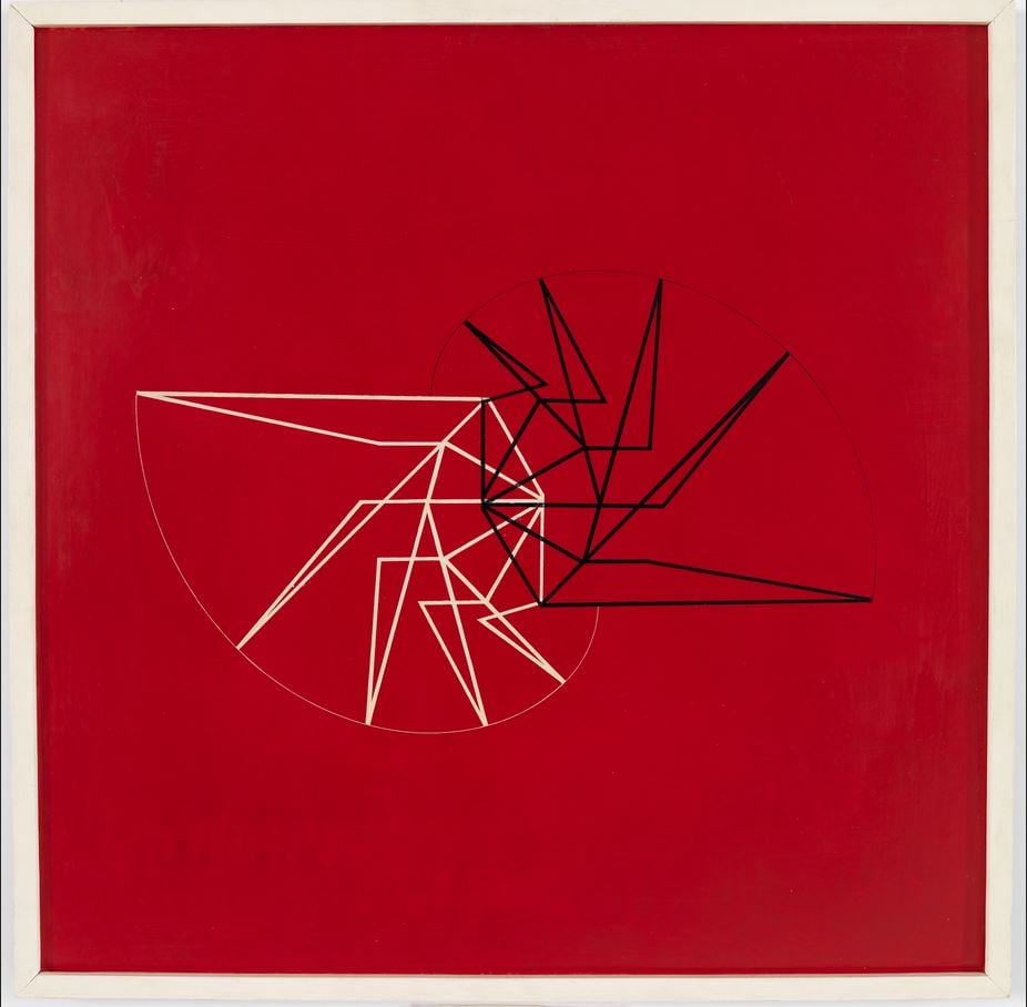 Waldemar Cordeiro, Visible Idea (1956). Courtesy of the Museum of Modern Art.