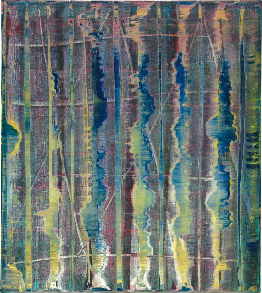 Gerhard Richter, <i>Abstraktes Bild 776-1 (Abstract Painting)</i> (1992). Courtesy Phillips.