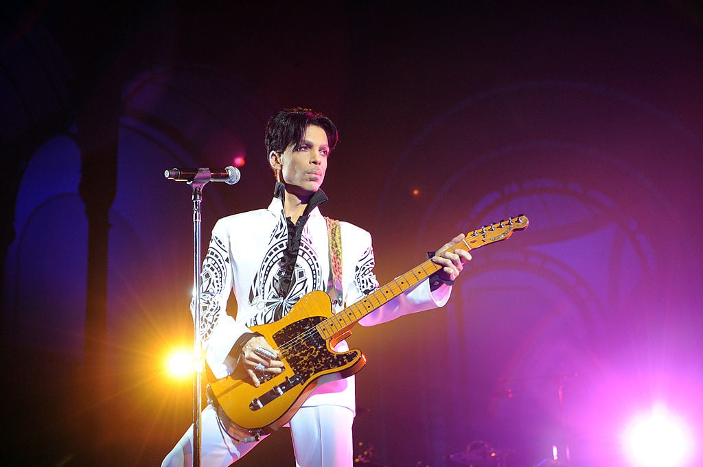 Prince performs at the Grand Palais in Paris. Photo courtesy of BERTRAND GUAY/AFP/Getty Images