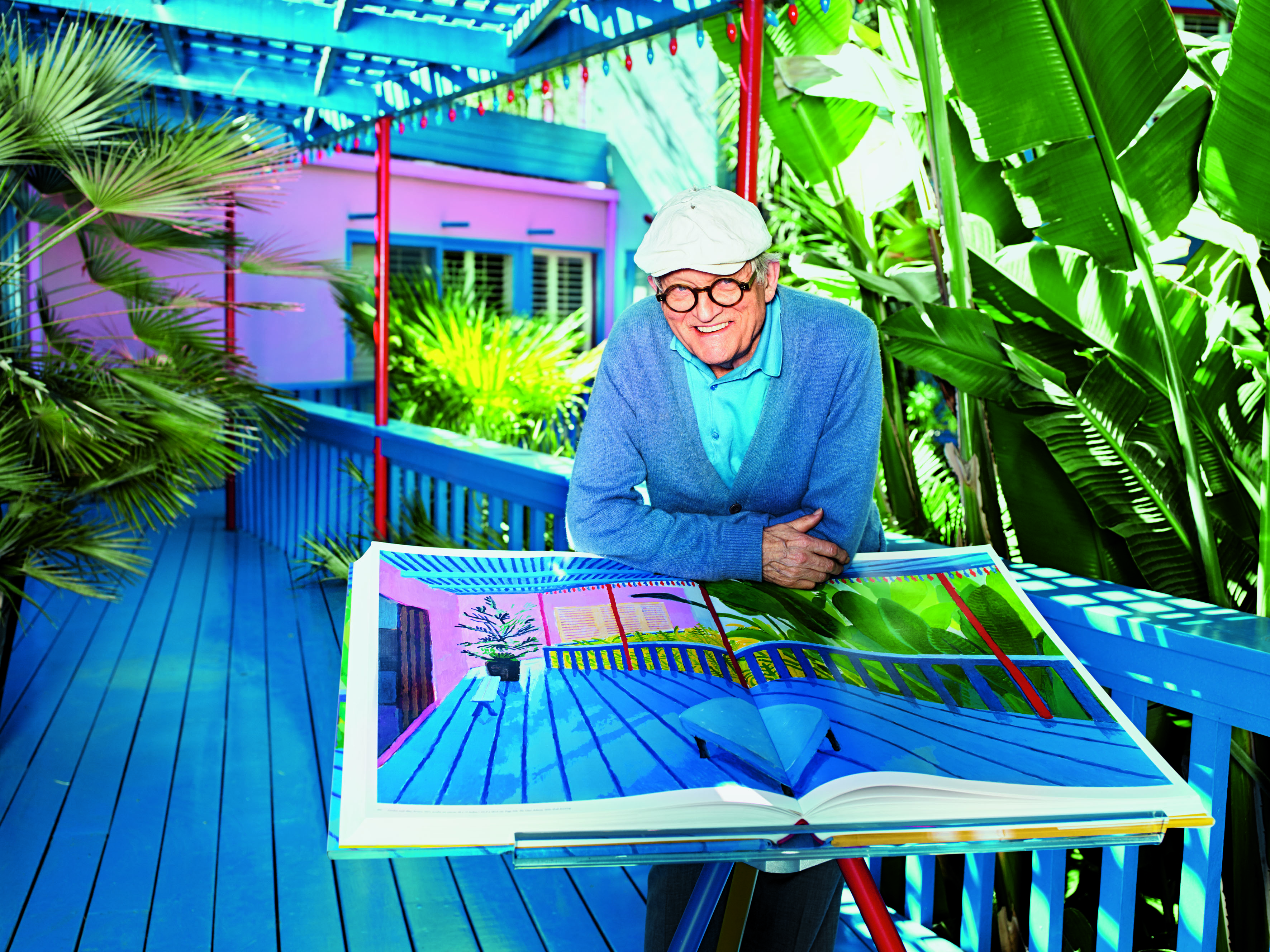 13 Stunning Photos Take You Inside David Hockney's New SUMO Book