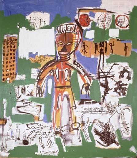 Jean-Michel Basquiat, Bushwick Avenue (1984). Courtesy of Hosfelt Gallery.