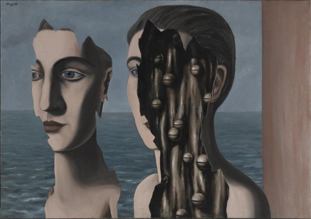 René Magritte, Le double secret (1927). Courtesy of the Centre Pompidou.