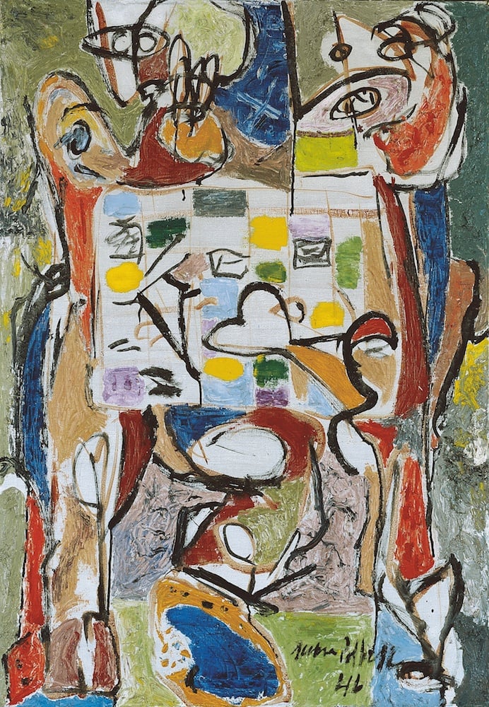 Jackson Pollock; The Tea Cup; 1946