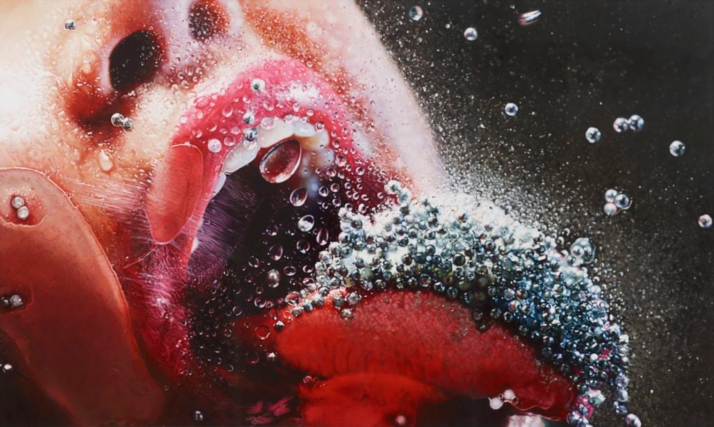Marilyn Minter. Pop Rocks (2009). Courtesy the collection of Danielle and David Ganek and the Brooklyn Museum.