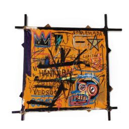 Jean-Michel Basquiat, Hannibal (1982) Courtesy of Sotheby's.