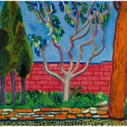 David Hockney, Guest House Wall (2000). Courtesy of Sotheby's.