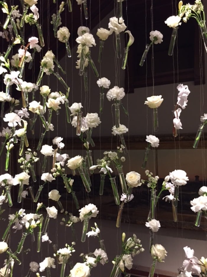 The signature TEFAF Tulip display. Photo by Eileen Kinsella