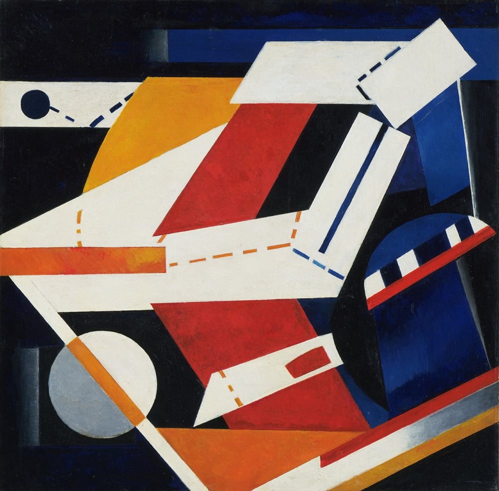 Alexandra Exter, <em>Construction</em> (1922–23). Courtesy of the Museum of Modern Art, New York, the Riklis Collection of McCrory Corporation.