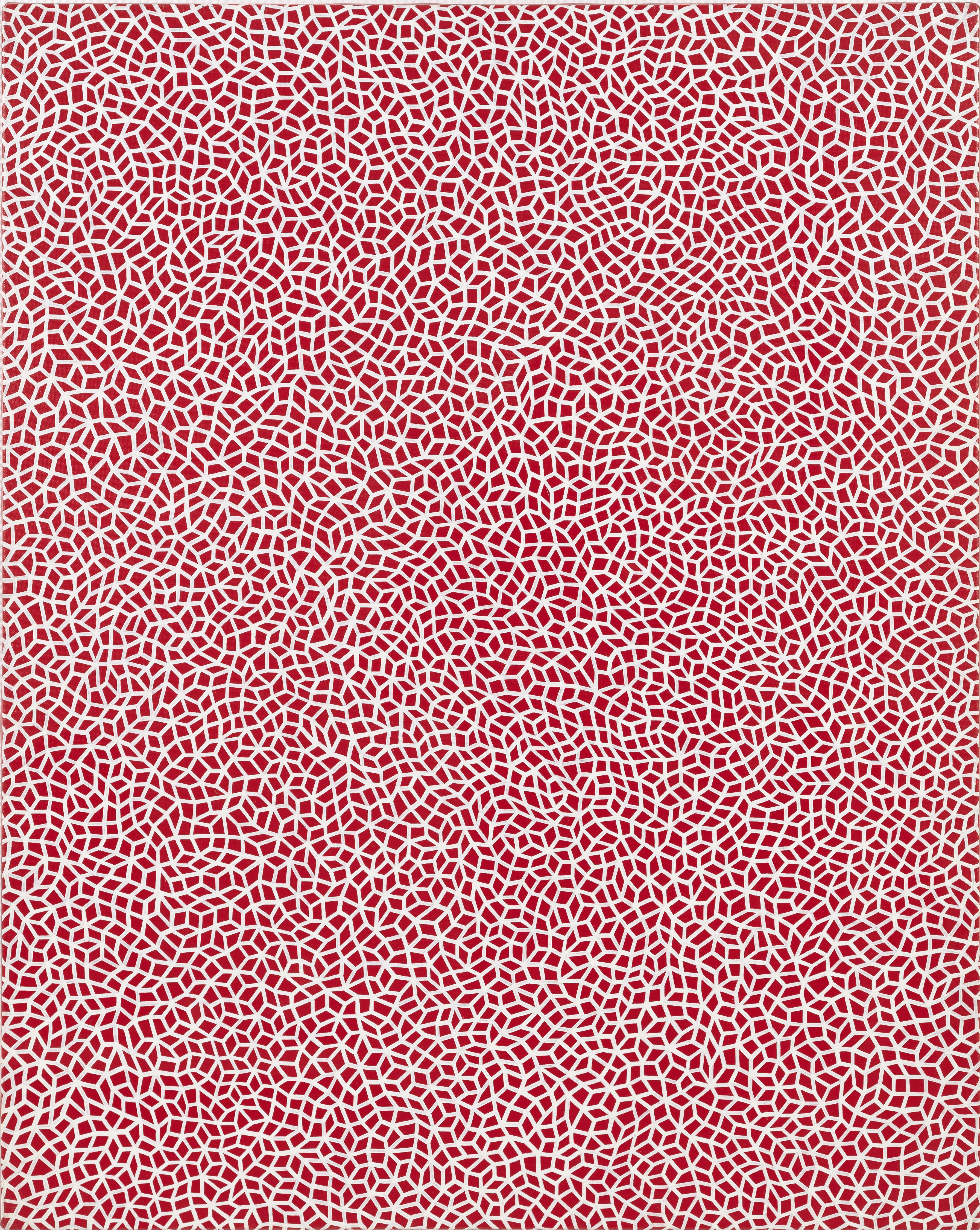 Yayoi Kusama, Infinity Nets (1990). Courtesy Phillips.