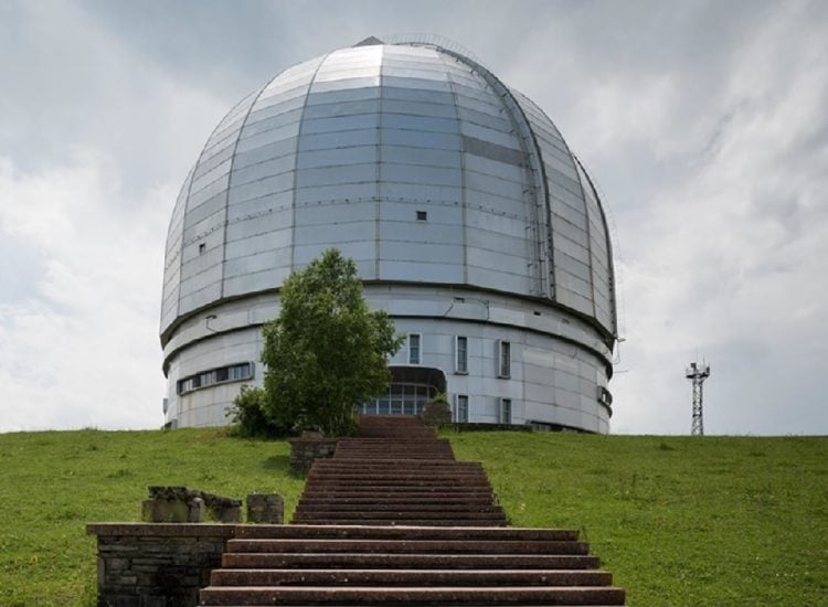 The astrophysical observatory in Nizhny Arkhyz. Photo by Yuri Palmin