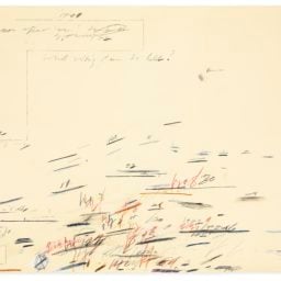Cy Twombly, Untitled (1972). Courtesy Christie's.