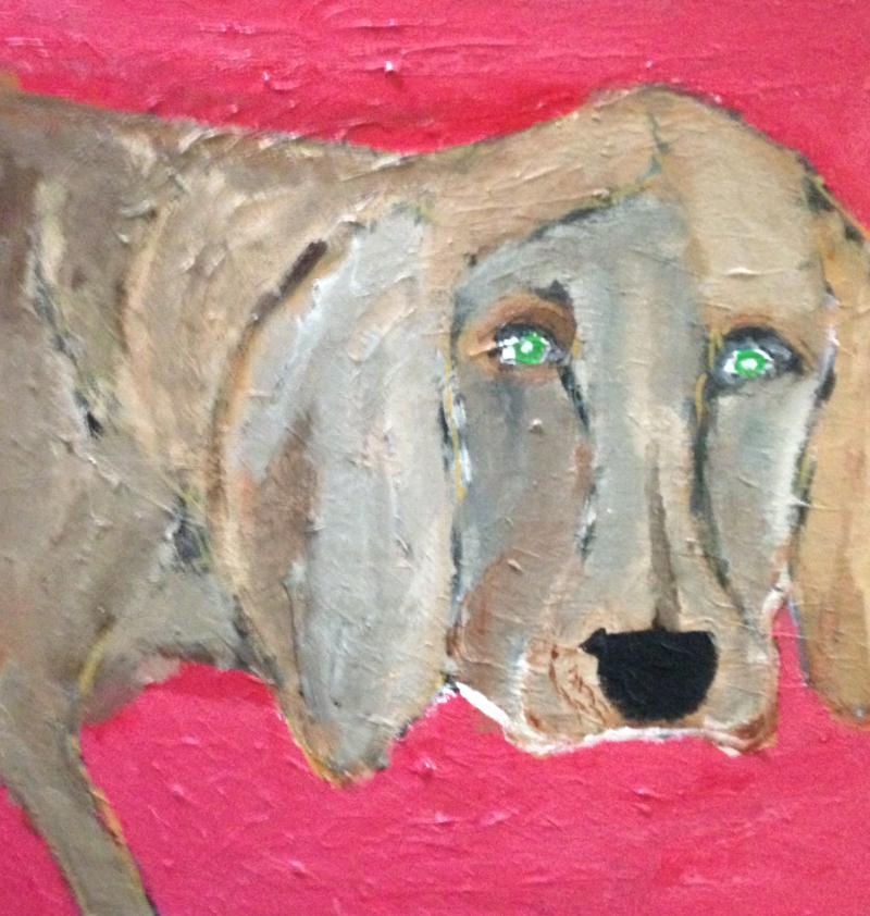 Eric Ginsburg, <em>Wegman's Dog</em>. Courtesy of Fridge Art Fair.