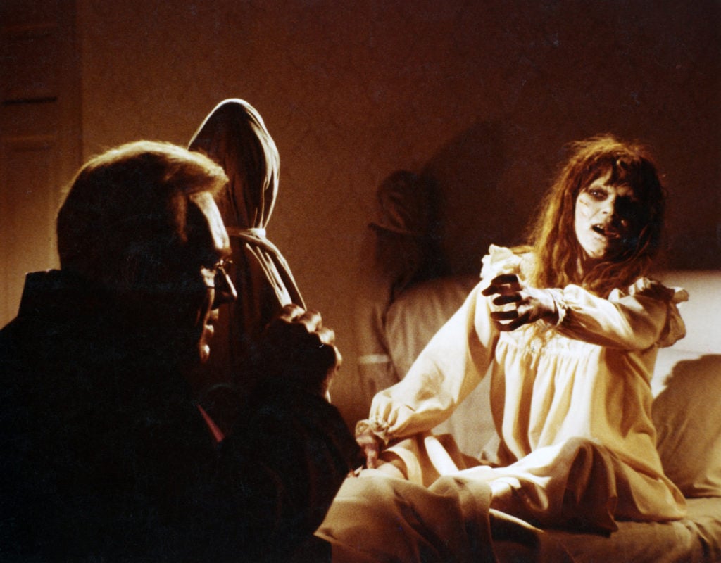 Still from <em>The Exorcist</em> (1973), directed by William Friedkin. Courtesy of Photofest/the Museum of Modern Art.