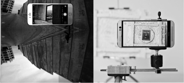 Artist Andreas Christodolu's fictional "Gazagram" augmented reality app. Christodolu is a contributor to the London-based design group, the Palestinian Regeneration Team. Image courtesy Qalandiya International.