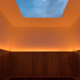Installation view of James Turrell, Meeting, 1980-86/2016, at MoMA PS1. Photo Pablo Enrique, courtesy MoMA PS1.
