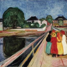 Edvard Munch, Girls on the Bridge (1902). Courtesy Sotheby's.